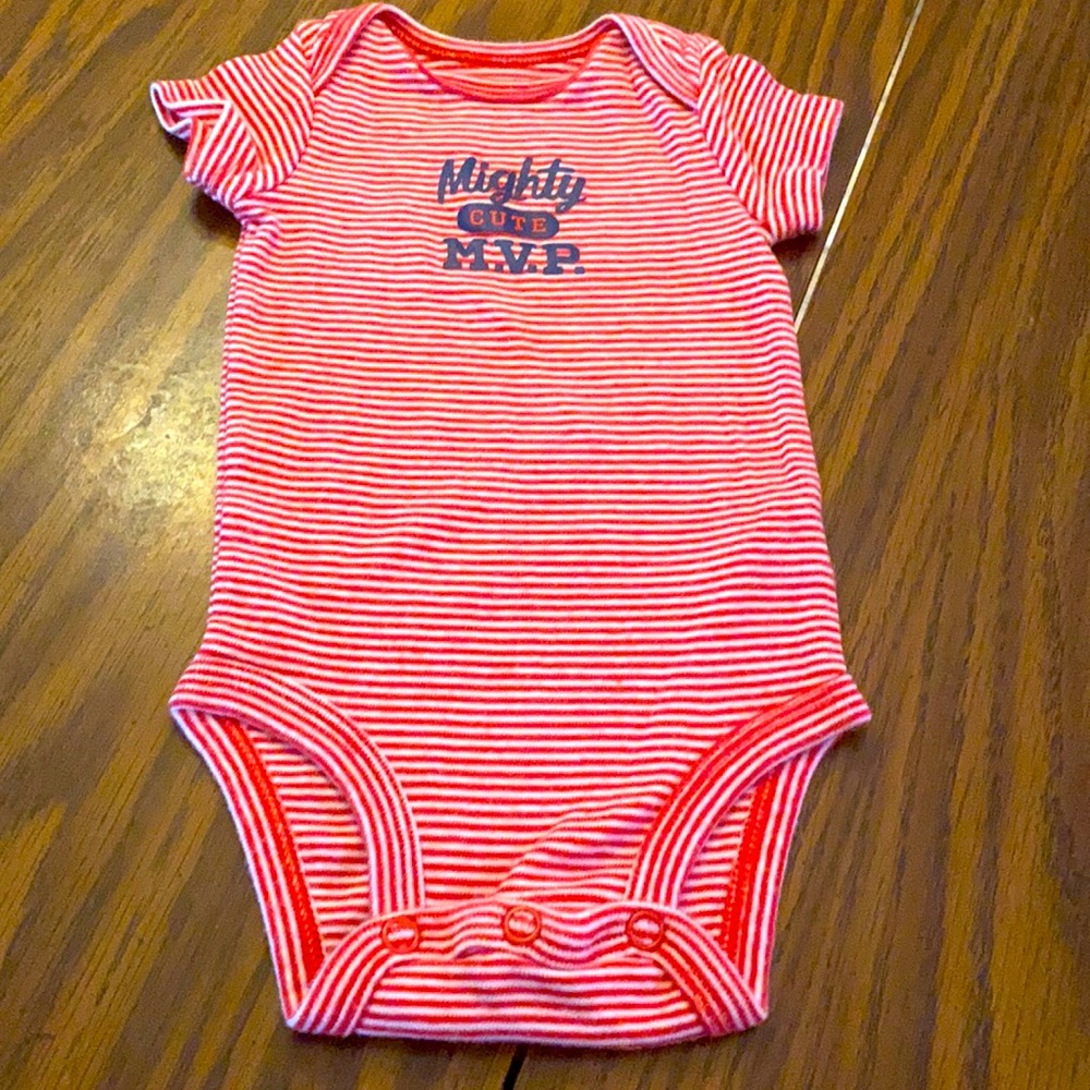 Boys Cute Striped Onesie